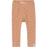 Florals Trousers Children's Clothing Lil'Atelier Gago Printed Leggings - Nougat (13221390)
