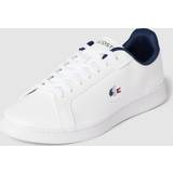 Lacoste Women Shoes Lacoste Carnaby Pro Leather Trainers White/Blue/Red