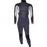 Red Wetsuits Circle One Faze 3/2mm Mens Back Zip Summer Wetsuit Red-Extra Extra