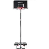 Tarmak Basketball Hoop With Adjustable Stand From 2.20 To 3.05M B100 Easy in Black