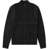Givenchy Black Varsity Bomber Jacket 001-BLACK