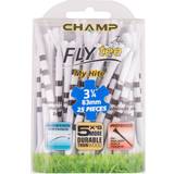 Black Golf Balls Champ Zarma FLYtee My Hite 3.25" Citrus Mix with Stripes