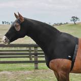 Full Horse Rugs Weatherbeeta Stretch Hood with Zip Black, Black