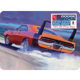 Amt 1969 Dodge Charger Daytona USPS Series Collector Tin 1:25 Scale Model Kit