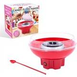 Red Candyfloss Machines Global Gizmos 55889 Compact Candy Floss Candy