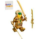 Lego Ninjago Lego Ninjago: Lloyd Garmadon Golden Ninja with 2X Shamshir and Gold Dragon Sword