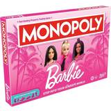 Children's Board Games - Roll-and-Move Barbie Monopoly Board Game