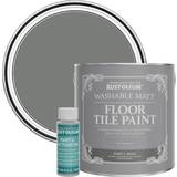 Rust-Oleum Floor Paints - Grey Rust-Oleum Washable Matt Tile Floor Paint Grey 2.5L