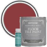 Rust-Oleum Floor Paints - Red Rust-Oleum Washable Matt Tile Empire Floor Paint Red 2.5L