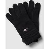 Gant Women Accessories Gant Shield Wool Gloves BLACK