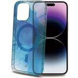 Celly Cases Celly Mobile cover iPhone 15 Pro Max Blue Transparent