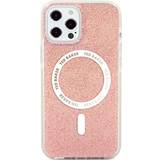 Mobile Phone Accessories Ted Baker Antishock Case for iPhone 13 Pro Compatible with Magsafe Glitter White