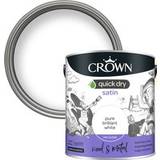 Crown Quick Dry Satin Pure Metal Paint, Wood Paint Yellow 2.5L