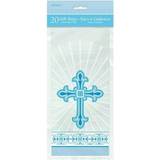 Wrapping Paper & Gift Wrapping Supplies Unique Party Radiant Cross Cellophane Bags Pack of 20