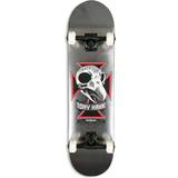 Birdhouse Tony Hawk Skull 2 7.75" Complete Skateboard Chrome