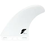 Flippers Futures FT1 Thermotech Twin Surfboard Fins White