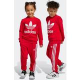 Red Other Sets Children's Clothing adidas Original Adicolor Crew sæt