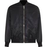 Versace Black And Multicolour Printed Bomber Down Jacket Multi