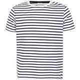 Stripes Children's Clothing Skinni Minni Striped T-Shirt White 5-6 Years