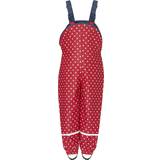 Red Rain Pants Children's Clothing Playshoes Regenlatzhose mit Punkten rot