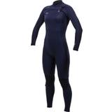 Blue Wetsuits O'Neill Womens 2023 Hyperfreak 5/4mm Chest Zip Wetsuit Shade