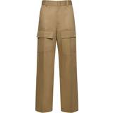 Gucci Trousers & Shorts Gucci Wide-leg cotton cargo pants brown
