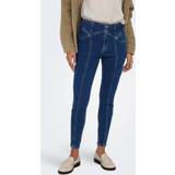 Only Onlblush Hw Corsage Ank Skinny Jeans
