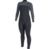 Blue Wetsuits O'Neill Womens 2023 O'Neill Blueprint 4/3 mm Chest Zip GBS Wetsuit Blac