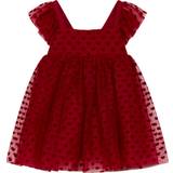1-3M - Ruffled dresses Hust & Claire Kamilia Dress - Teaberry (49934056-3379)