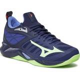 Blue Handball Shoes Mizuno Wave Dimension Handbollsskor Marin