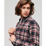 Superdry Men Shirts Superdry Checked Cotton Shirt