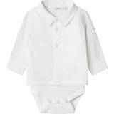 Pocket Bodysuits Children's Clothing Name It Baby Shirt Romper - Bright White