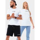 Tops Hype Essential Scribble Logo T-Shirt White