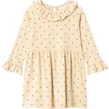 Girls - Ruffled dresses Children's Clothing Lil'Atelier Gago Kem LS Dress - Wood Ash (13230889)