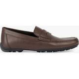 Geox Low Shoes Geox Kosmopolis Grip Leather Loafers