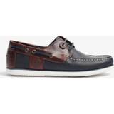 Barbour Trainers Barbour Leather Wake Shoes Navy