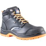 Puncture Resistant Sole Safety Boots Himalayan 5402 Reflecto Watepoof Black Safety Boots