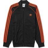 Adidas Clothing adidas Men's Superstar Track Top Black/Orange Black/Orange