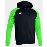 Joma Outerwear Joma Academy IV Zip Hoodie Jacket 6XS Black/Fluo Green