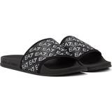 EA7 Shoes EA7 Mens Logo Wrap Sandals Black