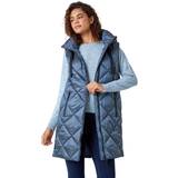 Vests Roman Diamond Quilted Padded Gilet Pale Blue