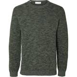 Selected Men Jumpers Selected Crew Neck Knitted Pullover