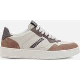 Valentino Trainers Valentino Men's Suede and Leather Basket Trainers Grey