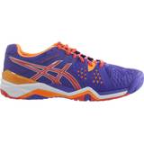 Asics Racket Sport Shoes Asics Gel-Resolution Womens Purple Trainers