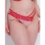 Red Knickers Scantilly Tantric Brazilian Pink/Red