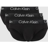 Men Knickers Calvin Klein Pack Briefs Modern Structure, Black