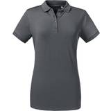 Viscose Polo Shirts Russell Tailored Stretch Polo Grey