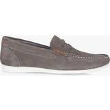 Grey Loafers Stanhope Suede Penny Loafer Grey
