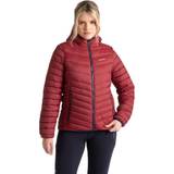Red - W36 - Women Clothing Craghoppers Womens Compresslite VIII Hooded Jacket: Mulberry: