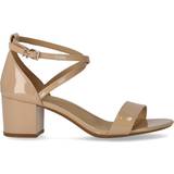 Patent Leather Sandals Michael Kors Serena Flex Sandale, Light Blush
